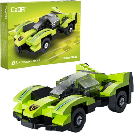 CaDA byggesæt racerbil Green Blade (68 dele)