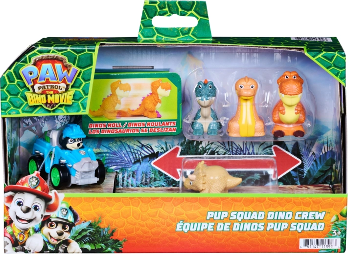 Pup Squad Dino Crew-sæt i original emballage