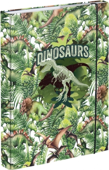 Omslag til skolehæfter A5 BAAGL Dinosaur