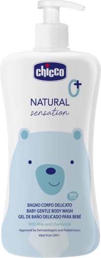 Chicco Natural Sensation brusegel med aloe og kamille 500 ml