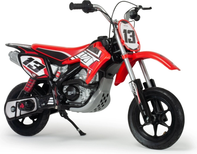 Sportsligt motocrossdesign, der begejstrer