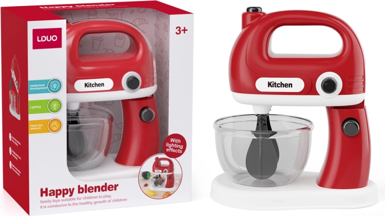 Børnebordblender med lyseffekter