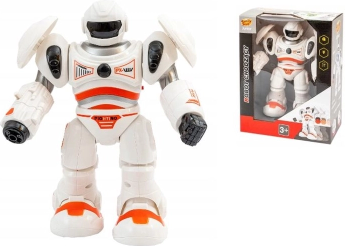 Interaktiv gående robot SmilyPlay orange