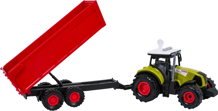 Interaktiv traktor med lys og lyde