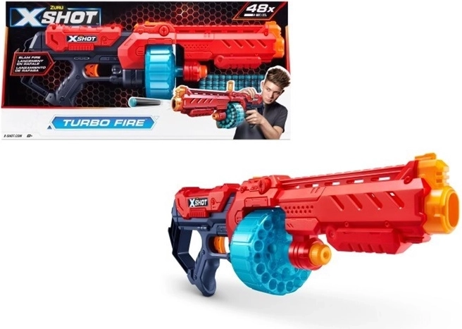 ZURU X-Shot Excel Turbo Fire skumdart-blaster