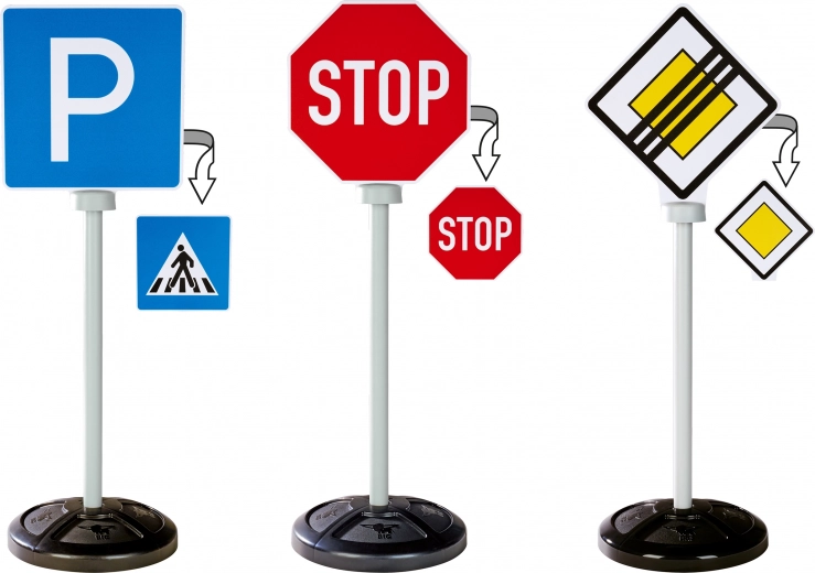 Fem vigtige trafiksymboler