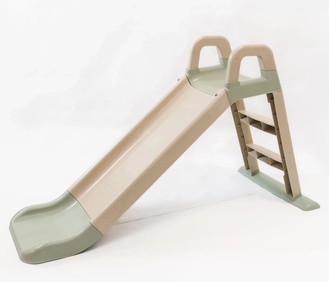 Doloni rutsjebane 140 cm EKO til børn – Beige-grøn