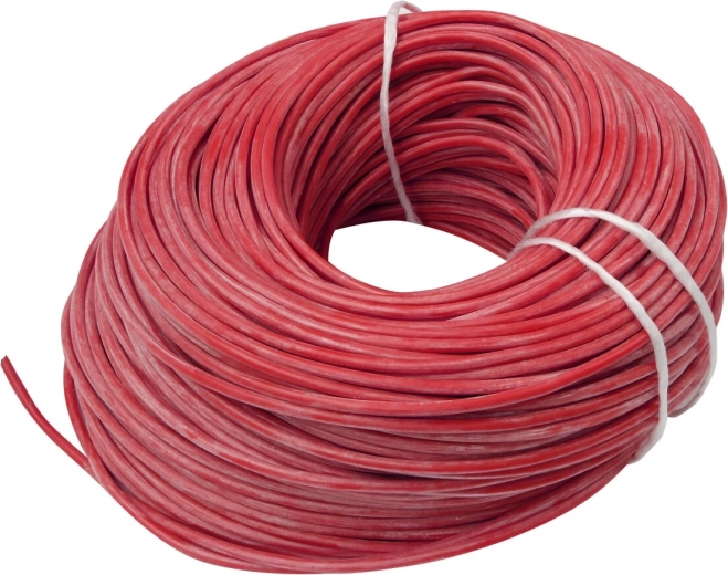 Silikoneledning 2,5 mm² rød, 100 m