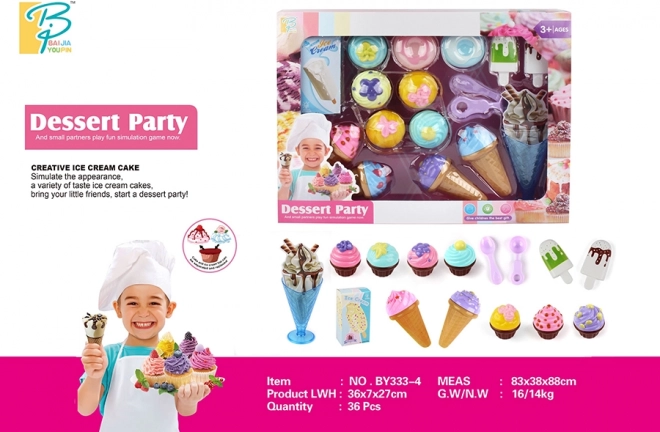 Sød fest fødevaresæt fra MAC TOYS