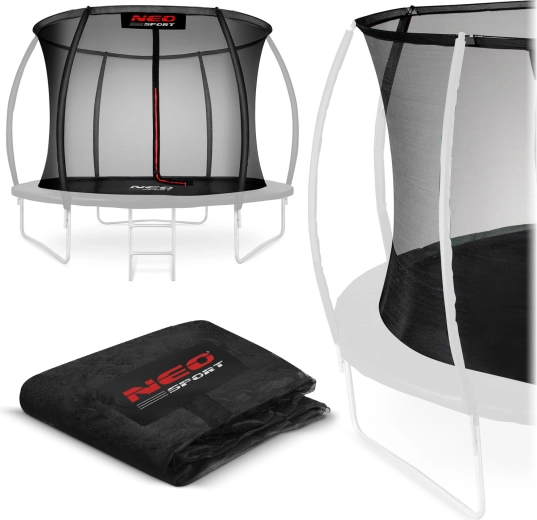 Indvendigt sikkerhedsnet til Neo-Sport trampolin 252 cm (8 ft) til 6 stolper