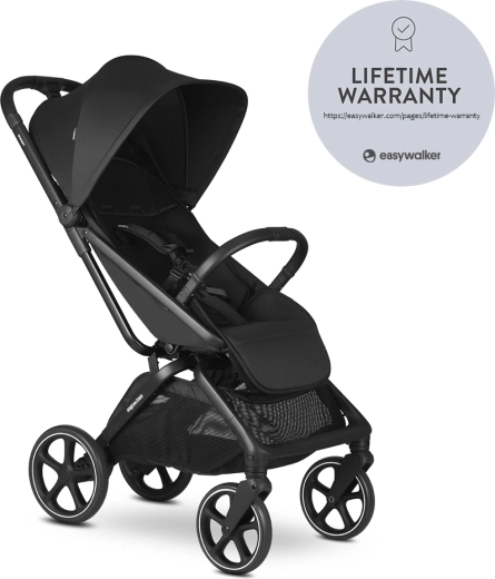 Easywalker Rockey L sportsvogn Pure Black