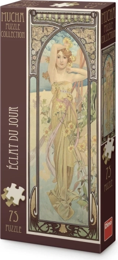 Dino panoramapuzzle Alfons Mucha – Dagens glød (75 brikker)