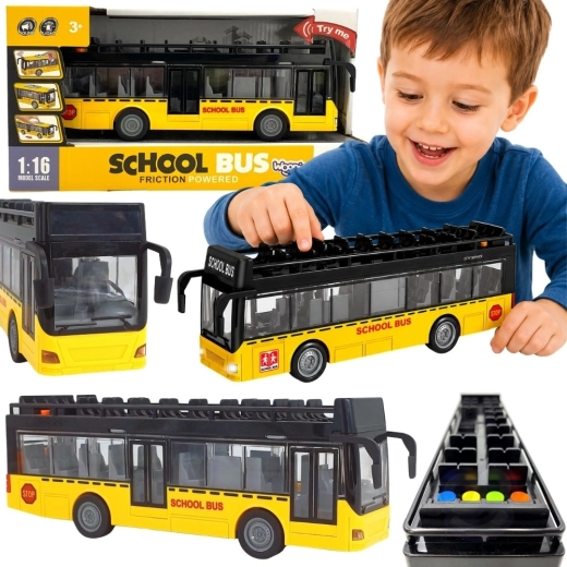 WOOPIE-bus med lys og åbningsbare døre