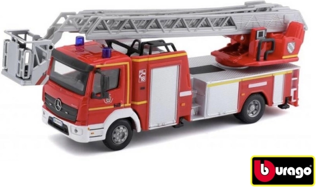 Bburago 1:50 Nødhjælp Mercedes-Benz Atego Magirus DLK 23/12