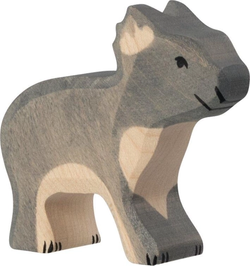 Holztiger koala stående – 1 stk.