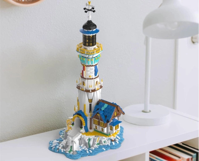 Udstillingsmodel med rige detaljer