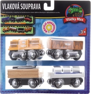 Vláčky Max godstogssæt