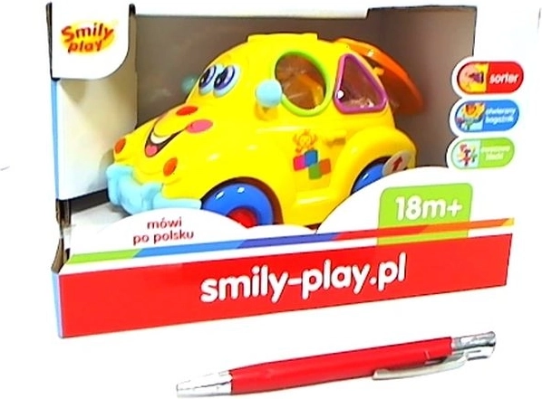 SmilyPlay sjov bil med lys og musik
