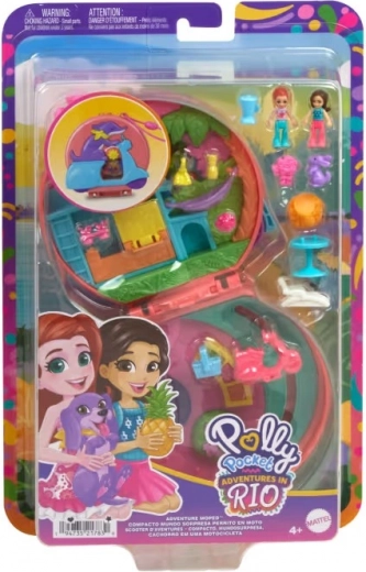 Polly Pocket Scooter Eventyr - Kompakt Legesæt