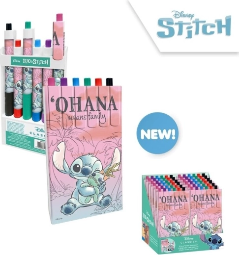 sæt med 6 kuglepenne Stitch