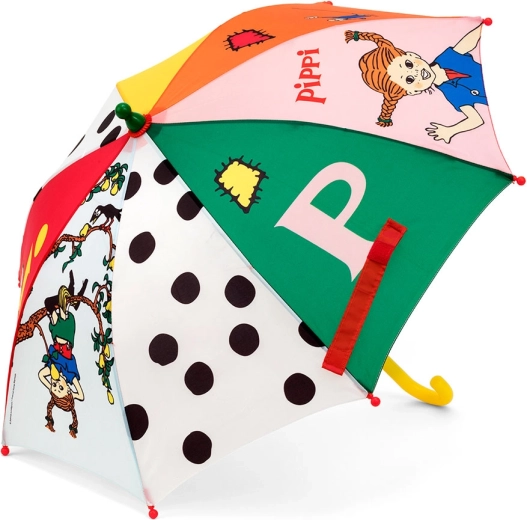 Børneparaply Pippi Langstrømpe