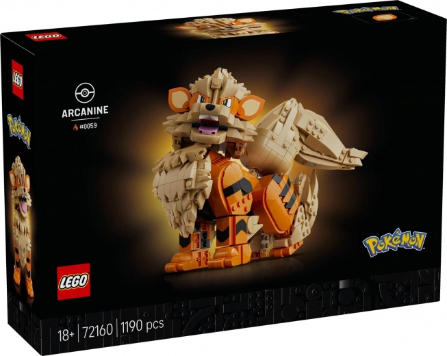 LEGO Pokémon Arcanine byggesæt til voksne