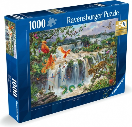 Puslespil 1000 brikker – IGUAZÚ-vandfaldet fra Ravensburger