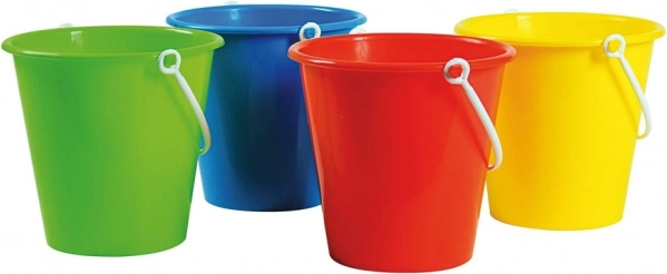 Plastspand til sand og vand (mix farver)