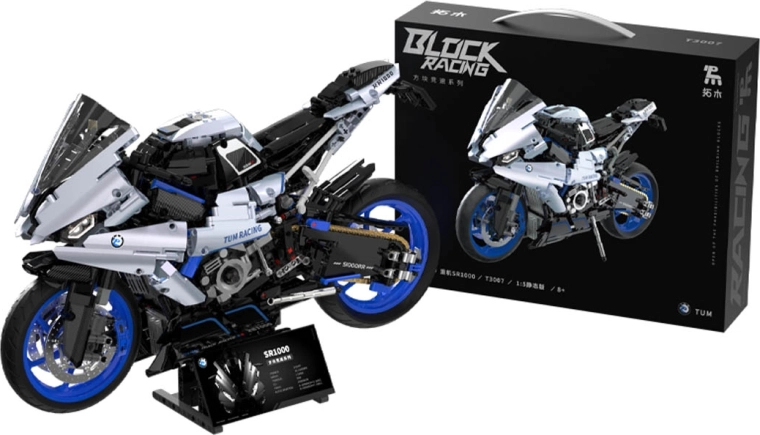 Byggesæt sportsmotorcykel – 1988 dele