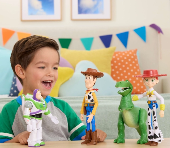 Ideel til Toy Story-universet og sammen med andre figurer