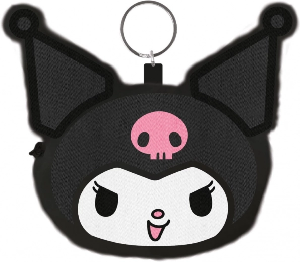 Kuromi plysbørse etui