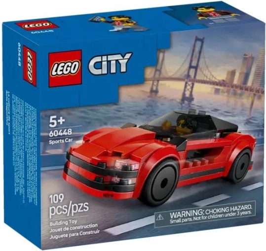 LEGO® City 60448 Rød sportsvogn