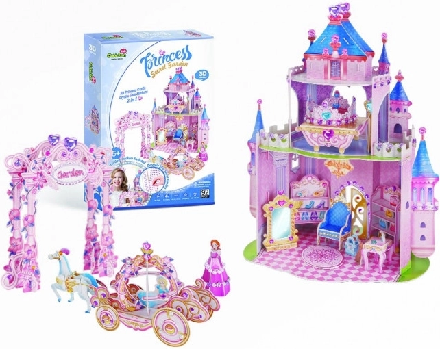 3D-puslespil Prinsesse Den Hemmelige Have