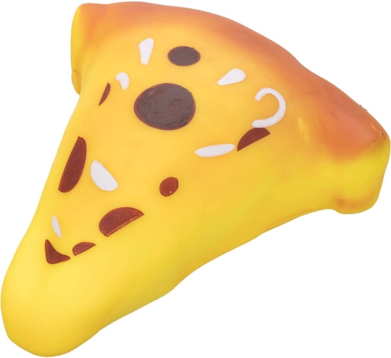 Mega squeeze jumbo antistress-pizzastykke XL 19 cm - 1 stk