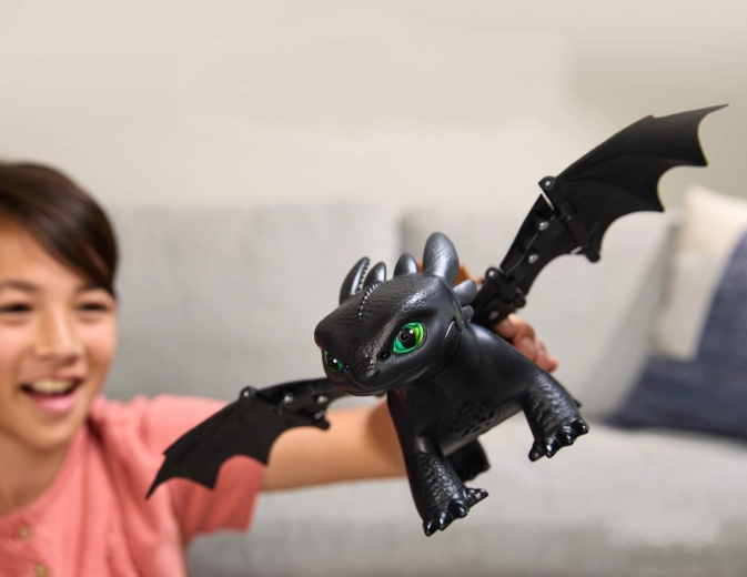 Bevægelige vinger til actionfyldt flyvning