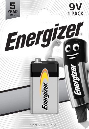 Energizer Everyday 9V alkalisk batteri