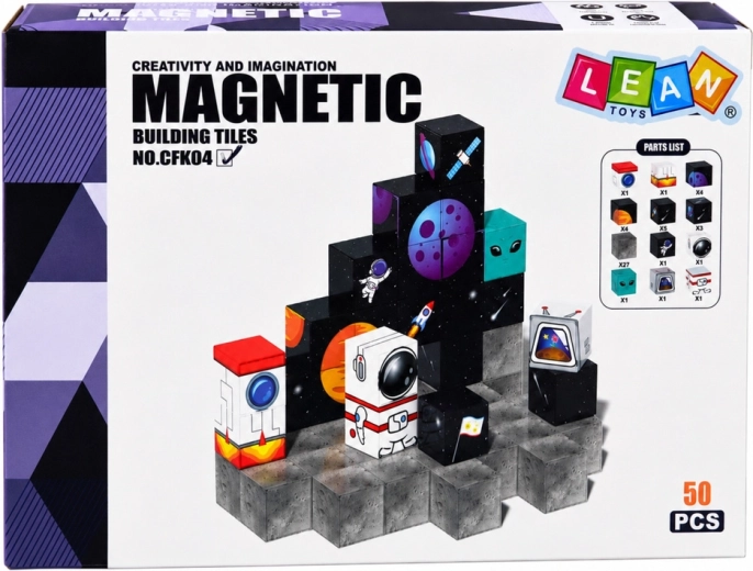 Magnetisk sammenkobling til hurtig bygning i 2D og 3D