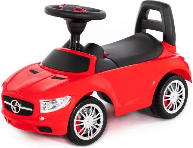 Børneløbecykel SuperCar med lyde – rød