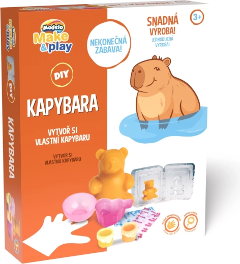 Modelo Make&Play fremstilling af hoppebold – lyserød planet