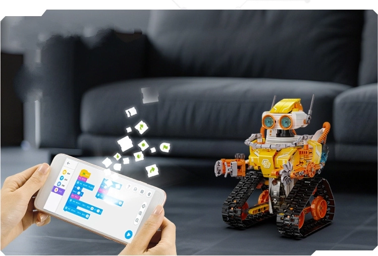 Dobbelt styring: RC 2,4 GHz og mobilapp