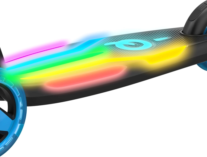 LED-lysshow i deck og hjul