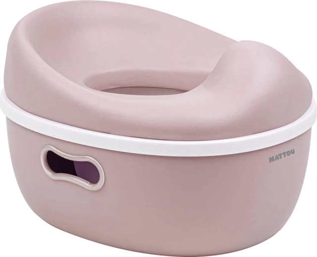 Nattou pottetræningspotte 3-i-1 Potty dusty pink