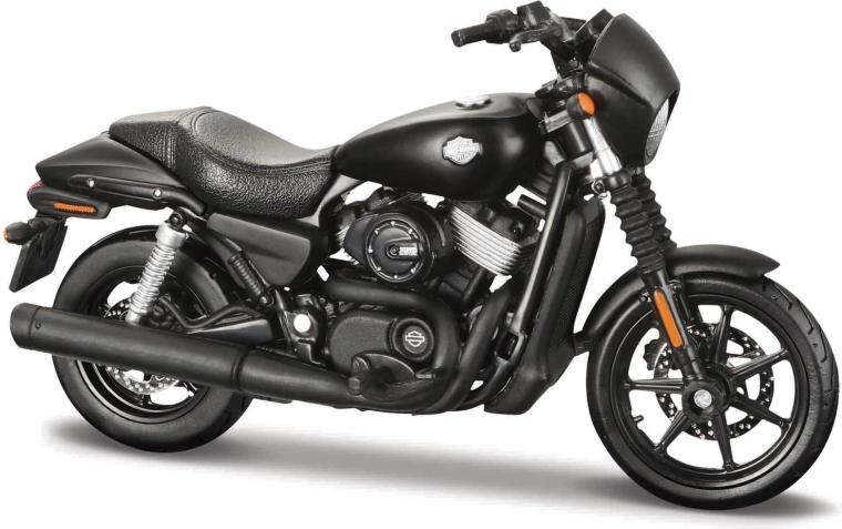 Maisto Harley-Davidson Street 750 sort motorcykel 1:18