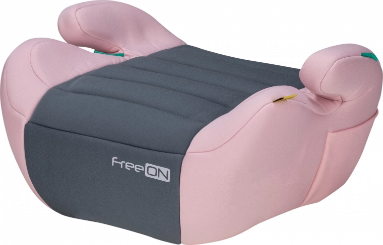 FreeON siddepude Booster Comfy i-Size 125–150 cm – Rosa-grå