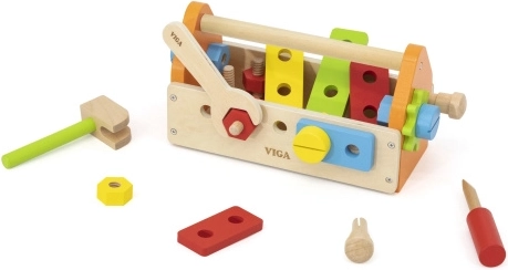 Viga Toys træsæt til små gør-det-selv-entusiaster