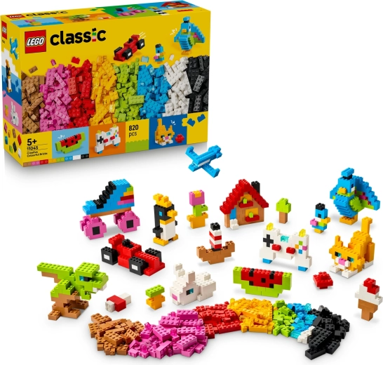 LEGO Classic kreative farvede klodser