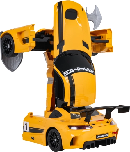 Forvandling af bilen til en robot