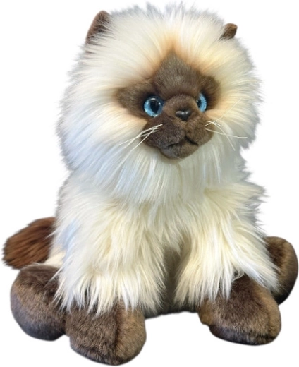 Plys-kat, siameser 28 cm