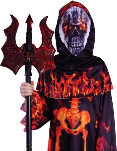 Flammer og skeletmotiv