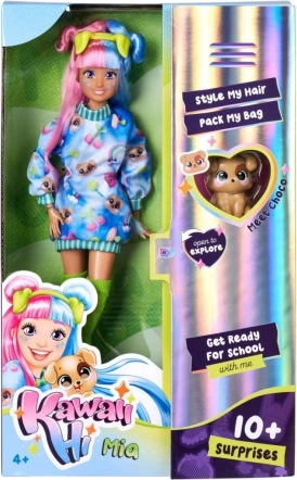 dukke kawaii hi mia og hunden choco